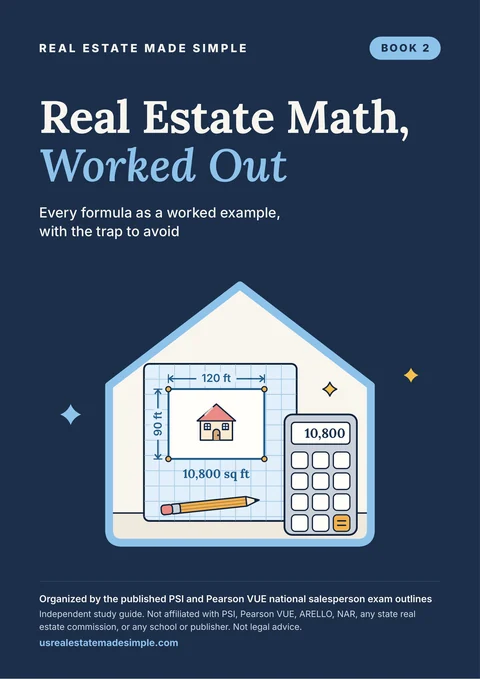 Book 2: Real Estate Math, Worked Out cover